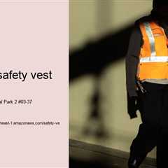 customize safety vest