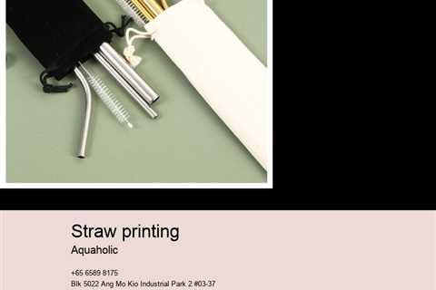 straw printing