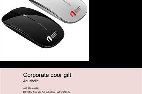 corporate door gift