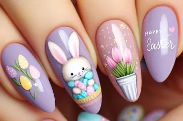 Easter Nails: A Blooming Canvas for Your Fingertips - Gloss and Vibes