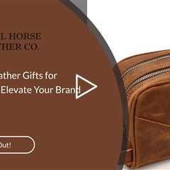 Corporate Leather Gifts for Conferences: Elevate Your Brand Presence