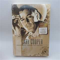 Gary Cooper MGM Movie Legends Collection (4-Films DVD, 2007) NEW, FACTORY SEALED