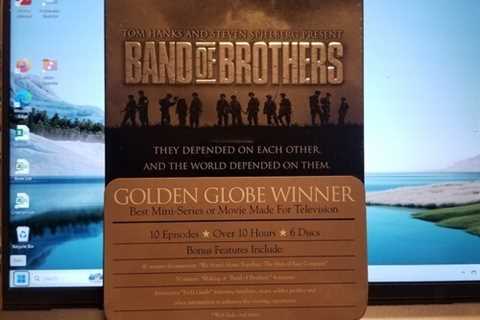 Band of Brothers (DVD, 2002, 6-Disc Set, NEW) 10 Episode TV Miniseries